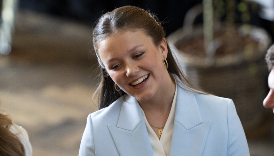 Prinsesse Isabella holdt morsom tale.