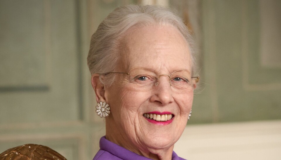 Et af to skønne portrætter af dronning Margrethe i anledning af hende 85-års fødselsdag i dag.