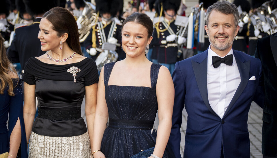 Festen for Isabella fortsatte på Amalienborg i påskedagene.