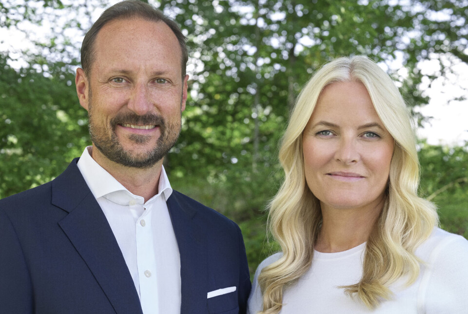 Kronprins Haakon og kronprinsesse Mette.Marit