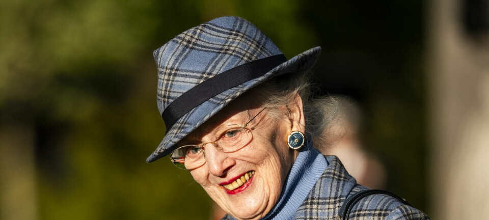 Dronning Margrethe hasteindlagt