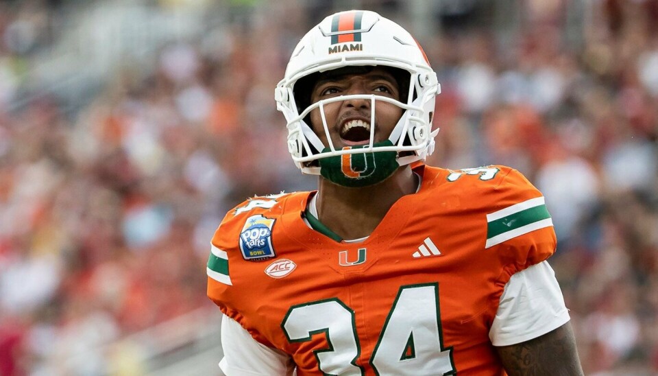 Miami Hurricanes linebacker Adarius Hayes.
