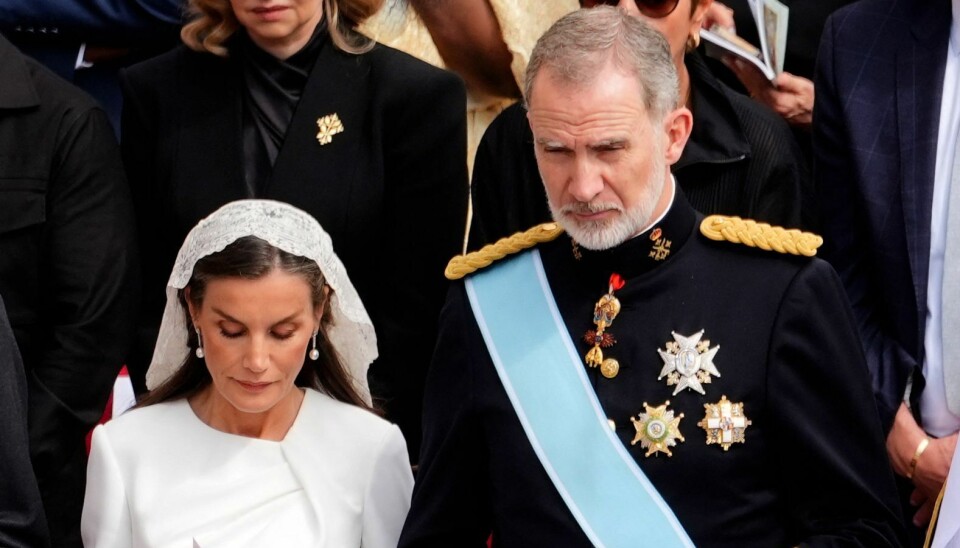 Kong Felipe og Dronning Letizia