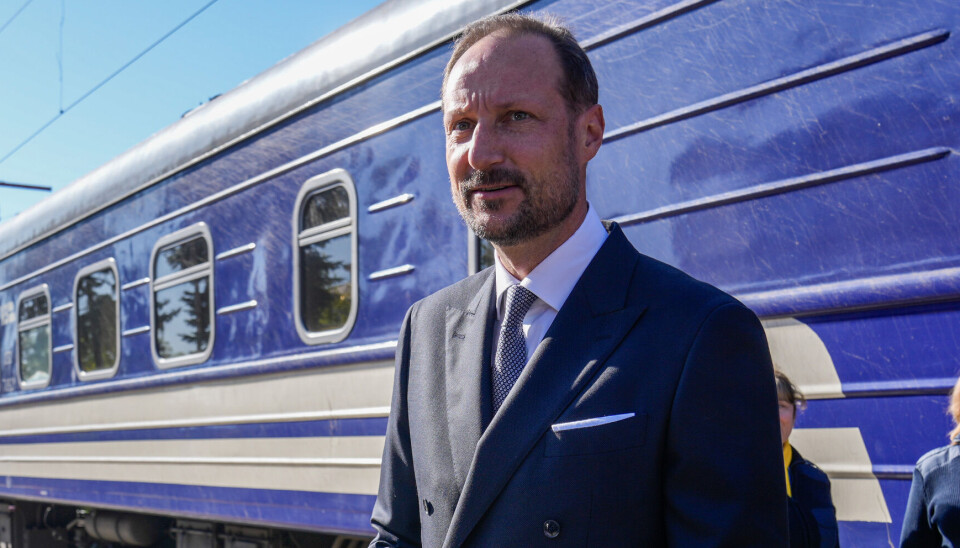 Kronprins Haakon er berejst