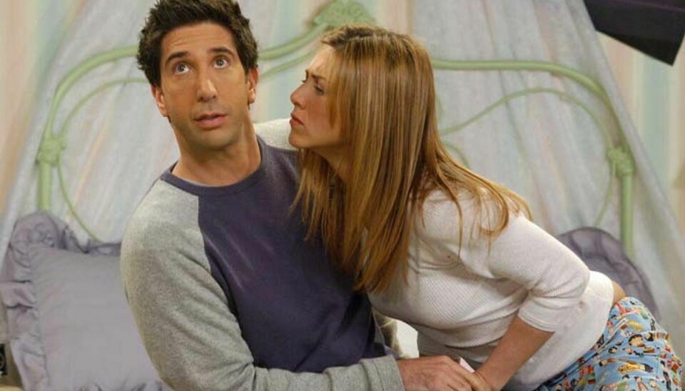 Holdt Ross og Rachel pause? Foto: Screendump