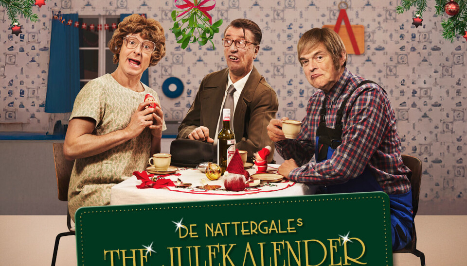Christian Damsgaard, Gordon Kennedy og Niels Olsen skal nok få sat gang i lattermusklerne.