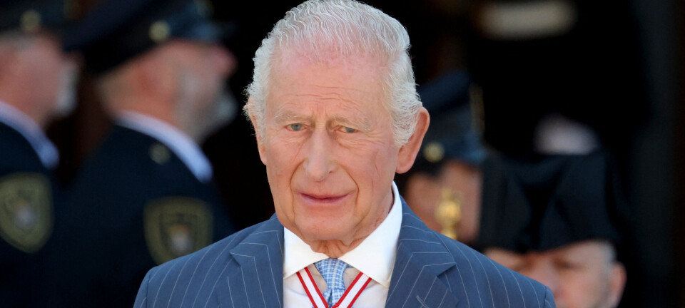 Kong Charles på historisk besøg