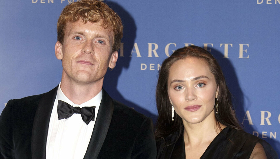 Morten Hee Andersen og Agnes-Felicia Westerlund Rase spillede over for hinanden i den historiske film 'Margrete den første'. Der gik ikke længe før de annoncerede, at de også dannede par uden for lærredet. (Arkivfoto).