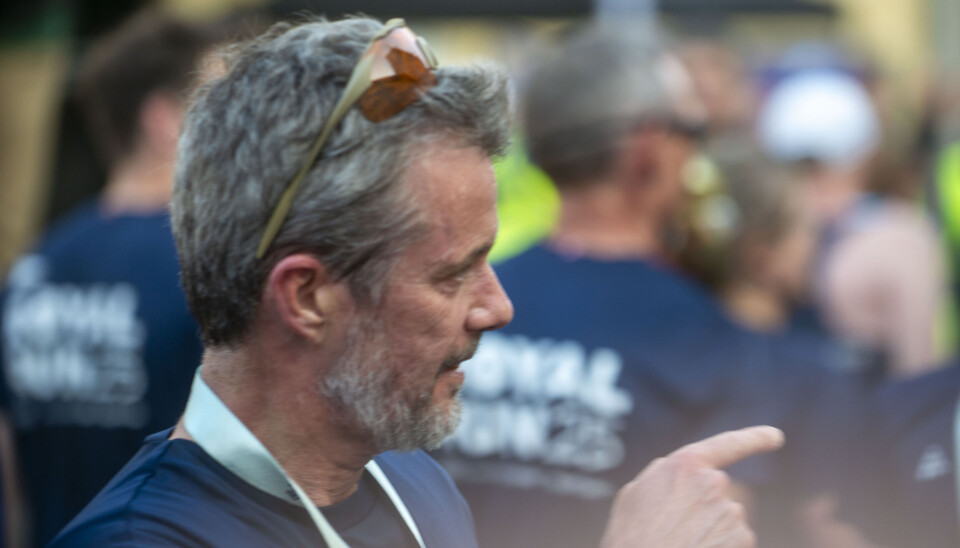 Kong Frederik til Royal Run