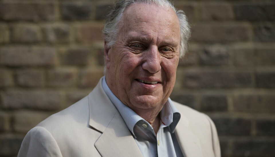 Den britiske forfatter Frederick Forsyth blev 86 år. Han har været agent for den britiske udenrigstjeneste, MI6. (Arkivfoto).
