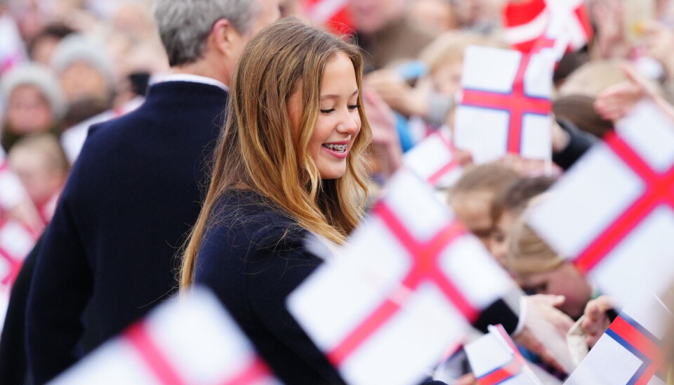 Også færingerne synes at have tabt deres hjerter til 14-årige prinsesse Josephine.