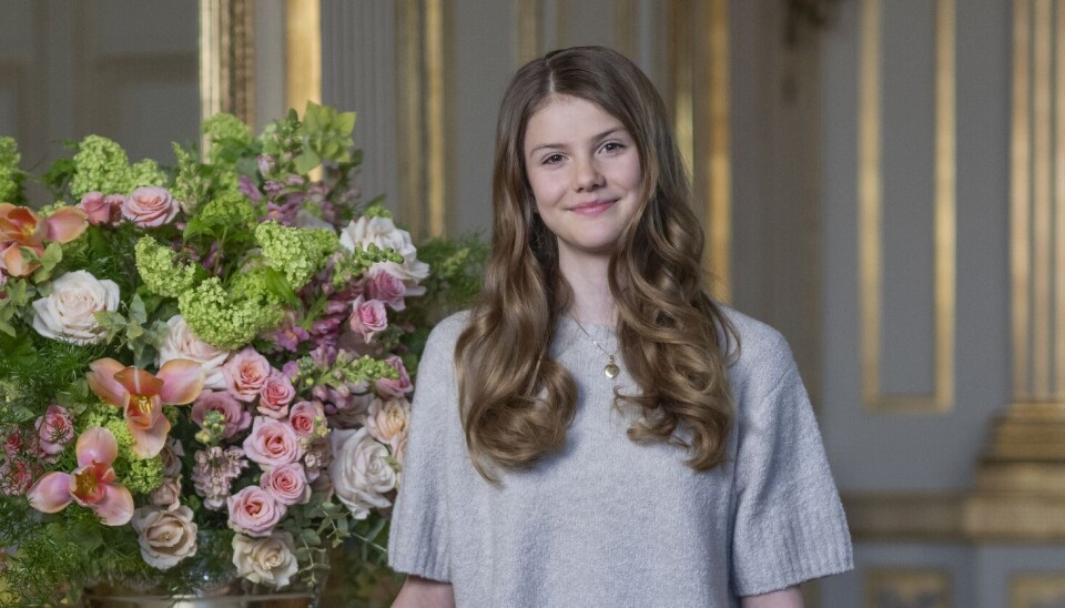 13-årige prinsesse Estelle.