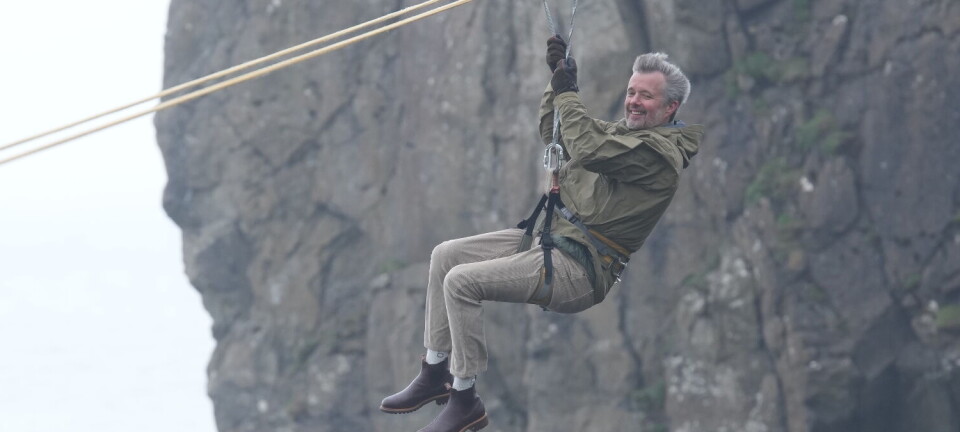 Kongeparret og Josephine i nervepirrende stunt