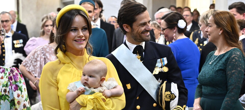 Så er lille prinsesse Ines blevet døbt