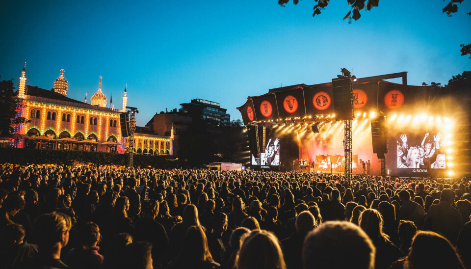 Fredagsrock-arrangement i Tivoli