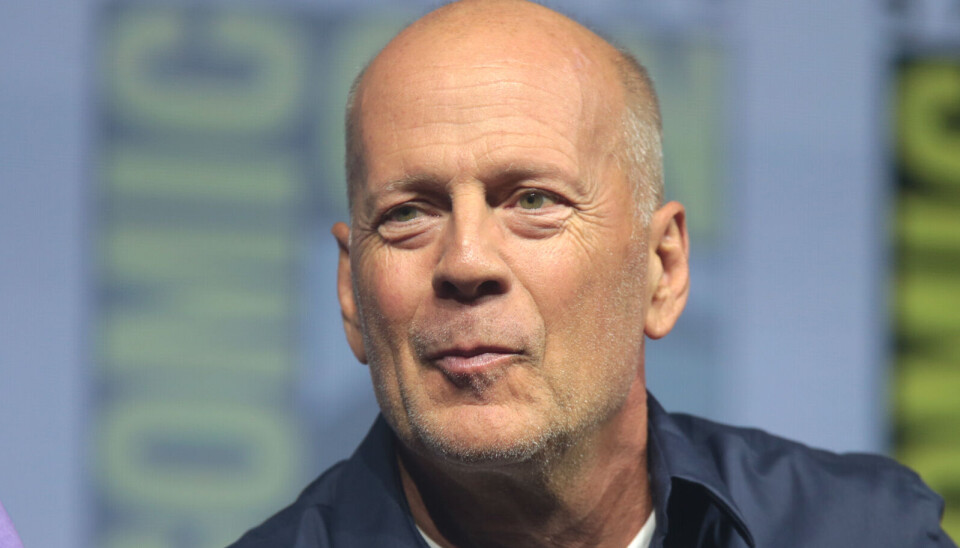 Bruce Willis ses her i 2018 og således fem år inden, han fik konstateret den grusomme sygdom.