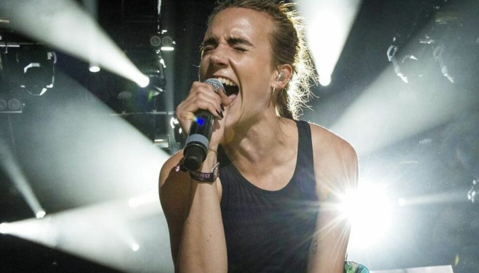 Mø vender hjem til Danmark for et kort visit, når hun lørdag spiller på Roskilde Festival. Foto: Axel Schütt/Scanpix (Arkivfoto)