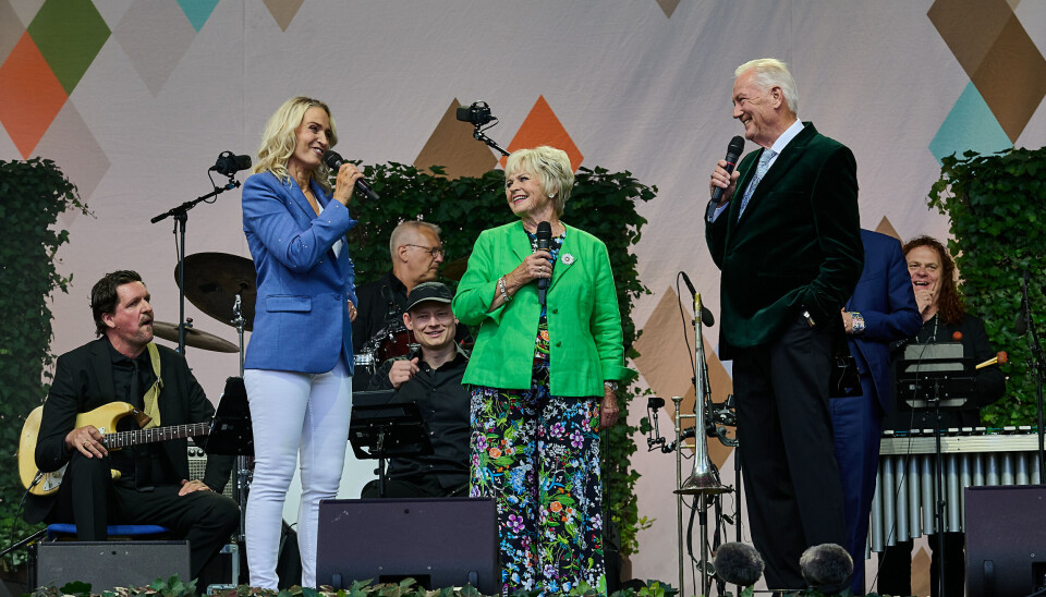 Annette Heick stod i spidsen for hyldesten af forældrene Keld og Hilda