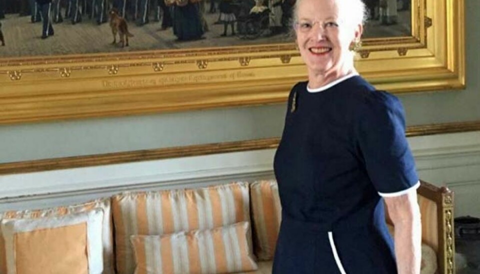 Nu er Kongehuset kommet på Facebook & Instagram Kronprinsen har taget det første foto af dronning Margrethe til lanceringen af Kongehuset på Facebook og Instagram. Foto: Kongehuset.