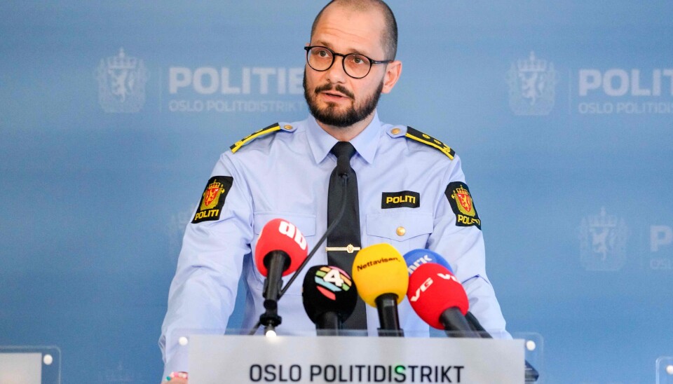 Politiadvokat Andreas Kruszewski ses her ved dagens pressemøde