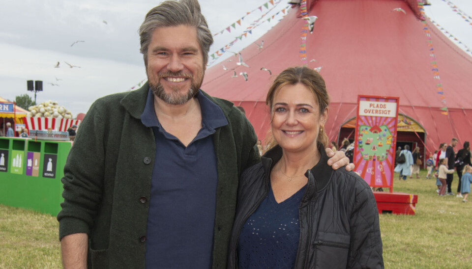 Rasmus Bjerg og hustruen Helle