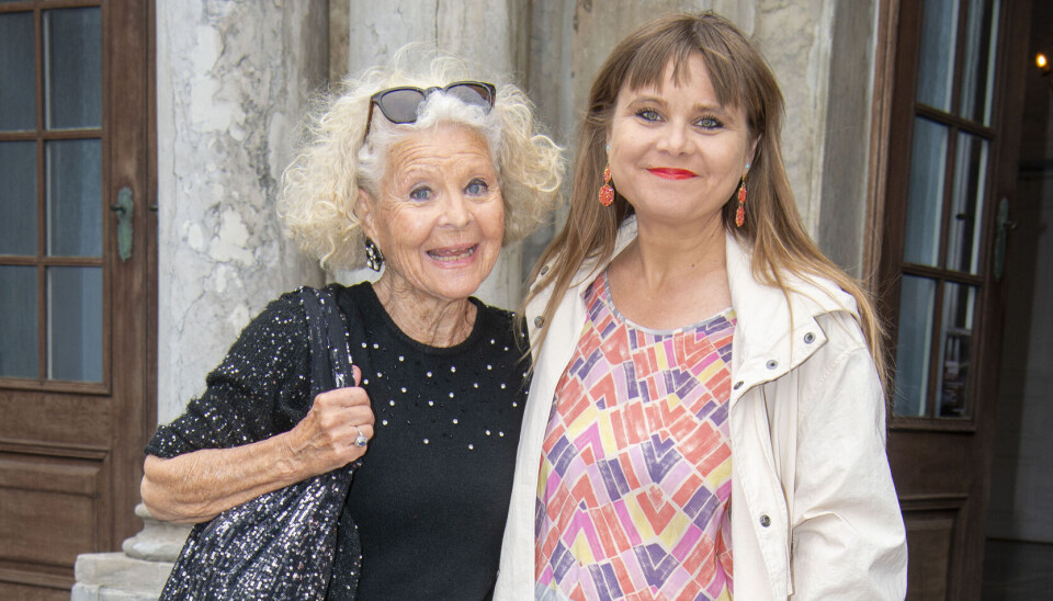 Lone Hertz og datteren Maria Lindhardt