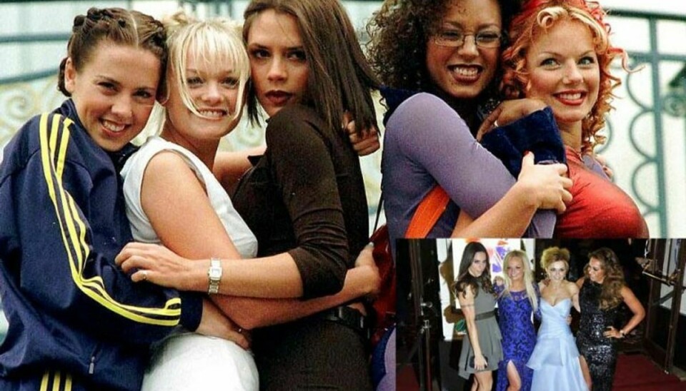 Spice Girls fik deres første hit i 1996 med Wanna be. Siden sprøjtede det ud med hits fra de fem piger. Gruppen blev dog opløst i 2001. Foto: TOBY MELVILLE/Scanpix & JAN JØRGENSEN/Scanpix.