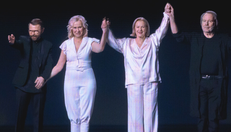 De fire ABBA-medlemmer anno 2022. Fra venstre er det Björn Ulvaeus, Agnetha Fäktskog, Anni-Frid Lyngstad og Benny Andersson.
