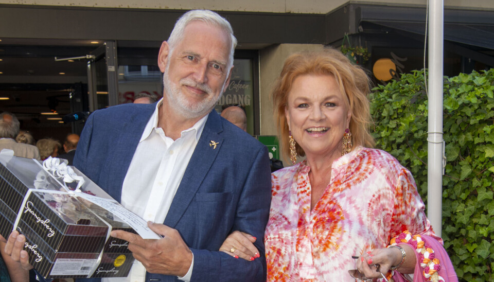 Jeanne Boel og ægtefællen Klaus Kristensen, 68.