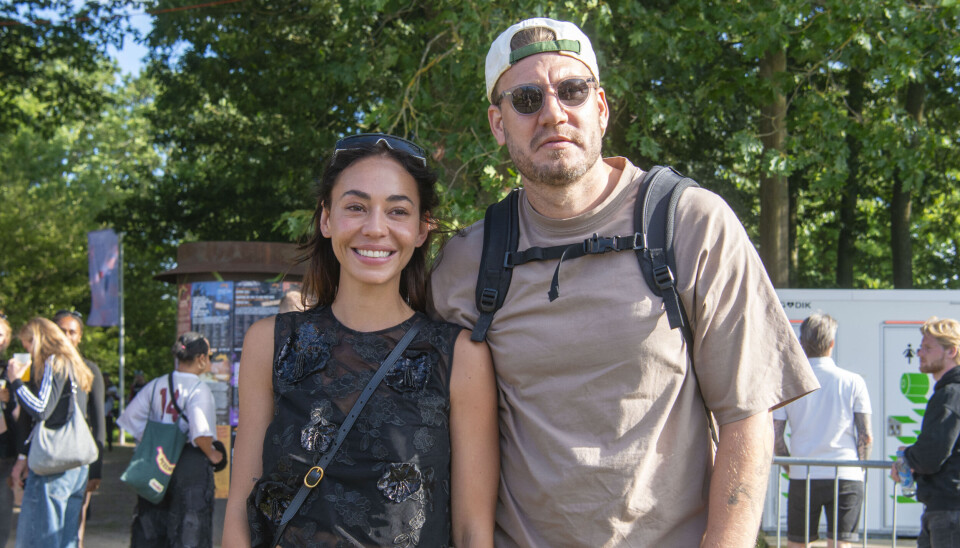 Nicklas Bendtner og Sus Wilkins