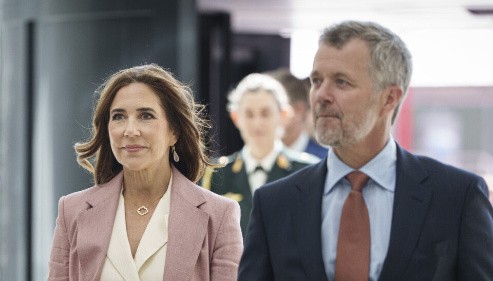 Frederik og Mary besøgte blandt andet Kunstmuseet ARoS, da de torsdag var i Aarhus.
