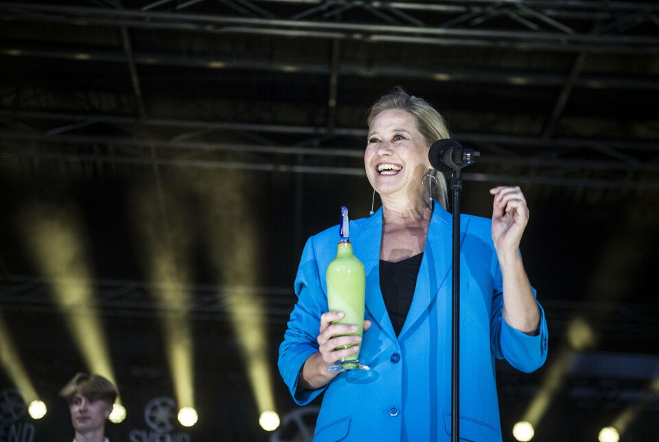 Trine Dyrholm har blandt andet modtaget otte Bodil-statuetter og ti Robert-priser. Hun har desuden modtaget Svend Prisen gange fire i løbet af sin karriere. Billedet er fra 2021, hvor hun modtog statutten for 'Erna i krig'. (Arkivfoto).