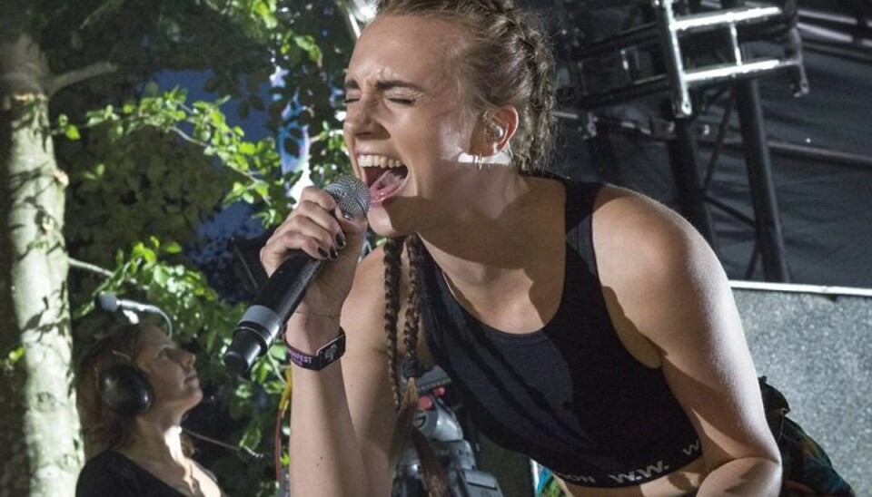 MØ fortæller om samarbejdet med Major Laze. Foto: Axel Schütt/Scanpix (Arkivfoto)