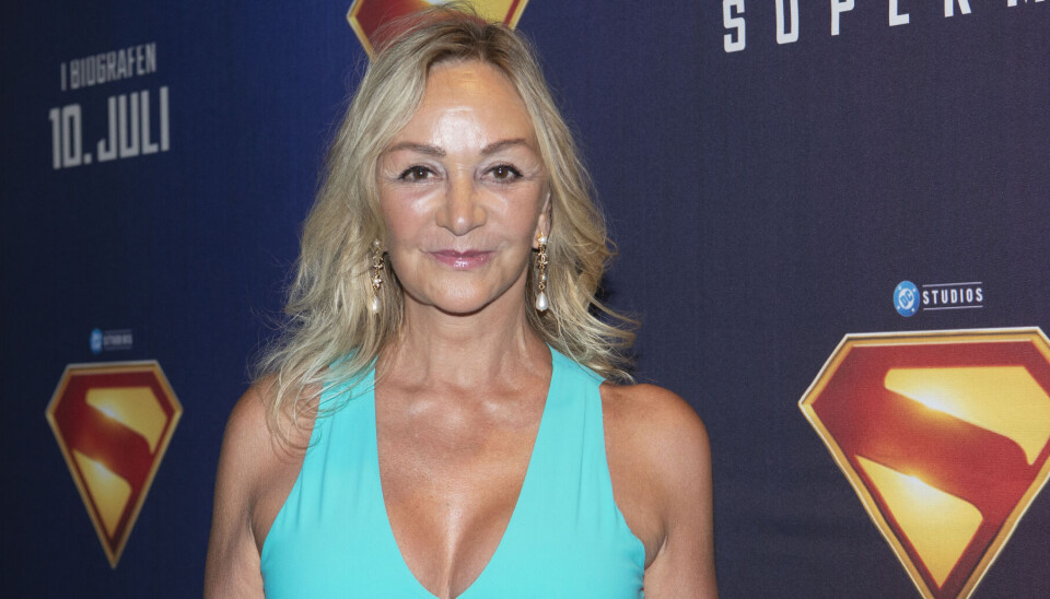 Charlotte Bircow ses her efter operationen.