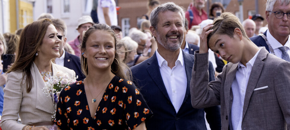 Kongehuset: En varm modtagelse