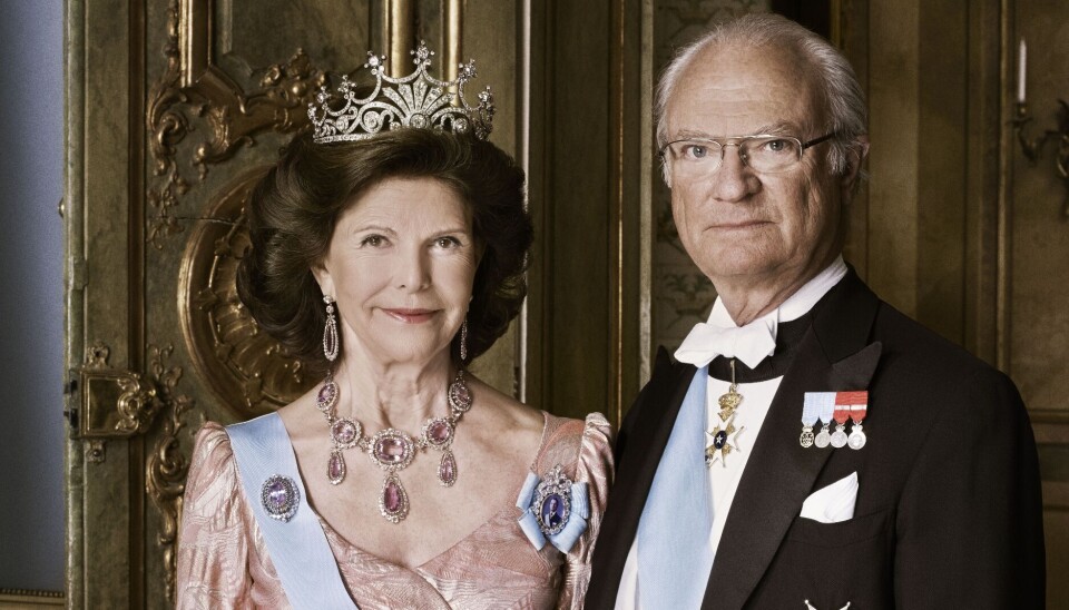 Kong Carl Gustaf og dronning Silvia