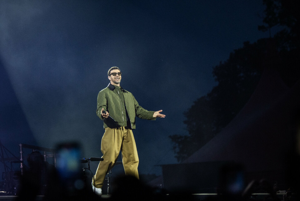 Justin Timberlake besøgte Danmark i juni som del af sin turné 'The Forget Tomorrow World Tour'. Her optræder han til festivalen Heartland. (Arkivfoto).