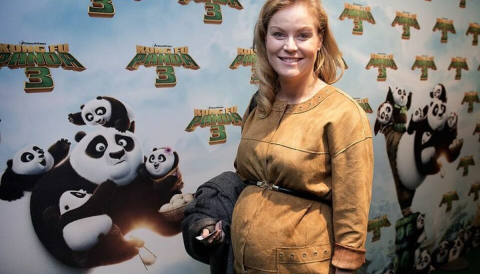 TV2-vært og nybagt mor: Lykkelig og hormonel Cecilie Hother og manden Thomas Gregers Honoré fik 13. juli deres første barn. Foto: Nils Meilvang/Scanpix (Arkivfoto)