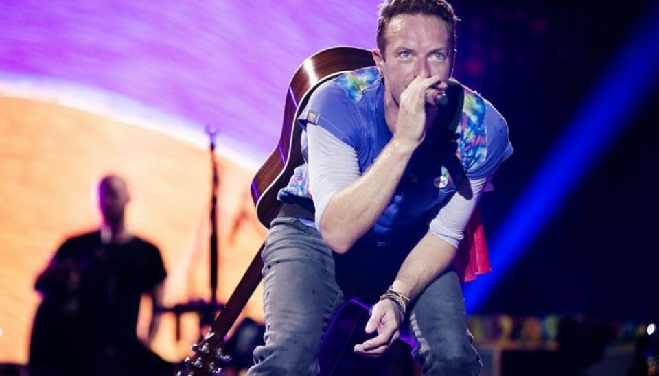 Coldplay trak stjernerne til Parken