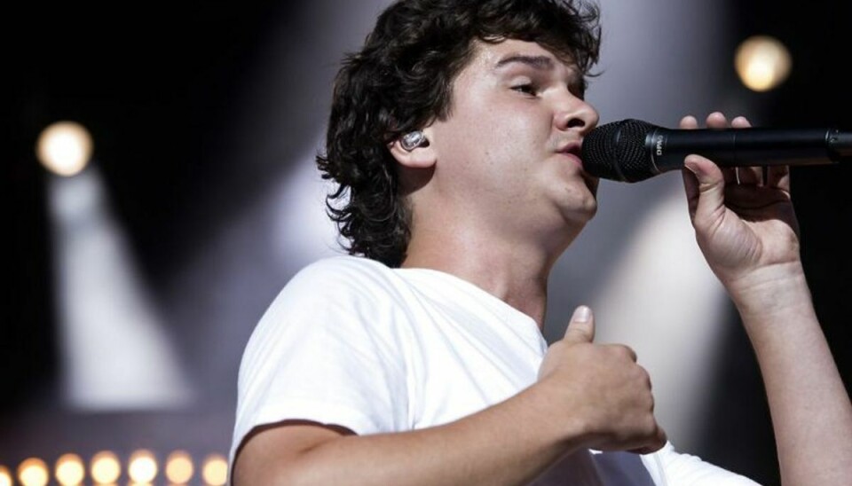 Nr. 10: Lukas Graham – Strip no more. Foto: Torben Christensen/Scanpix (Arkivfoto)