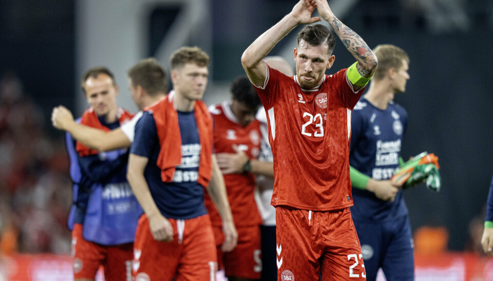 Pierre-Emile Højbjerg blev udpeget som landsholdsanfører i september sidste år, efter at Simon Kjær stoppede på landsholdet.