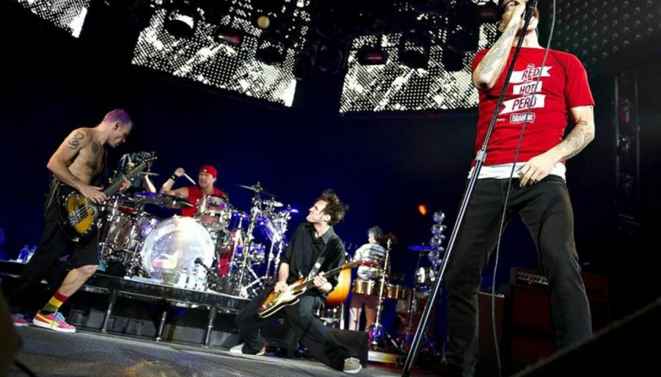 Red Hot Chili Peppers har fået lov til at tage revanche på Roskilde Festival. Foto: Henning Bagger/Scanpix (Arkvifoto)
