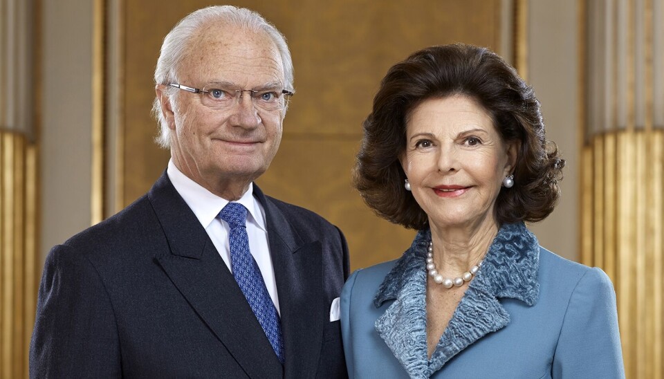 Kong Carl Gustaf og dronning Silvia