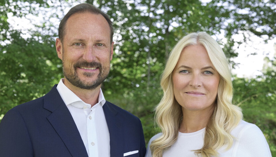 Kronprins Haakon og kronprinsesse Mette-Marit