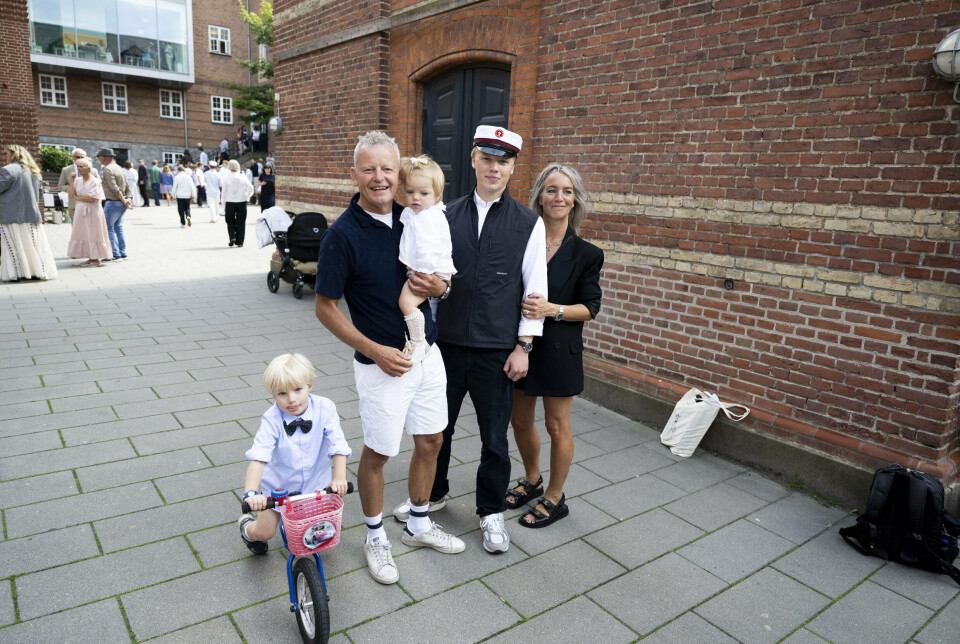 Bubber har fem børn. Han har tre voksne børn fra sit første ægteskab. Sammen med sin nuværende hustru, Signe Rossing, har han to mindre børn. Familien består også af hendes tre større børn. (Arkivfoto).