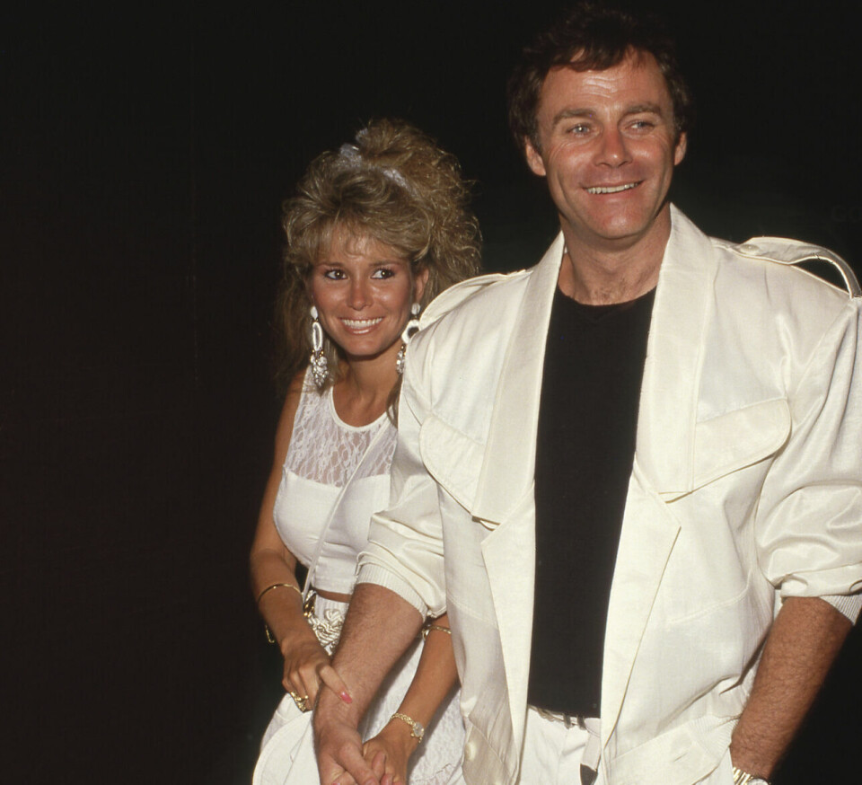Tristan Rogers, som her er fanget 1990 døde i en alder af 79 år.
