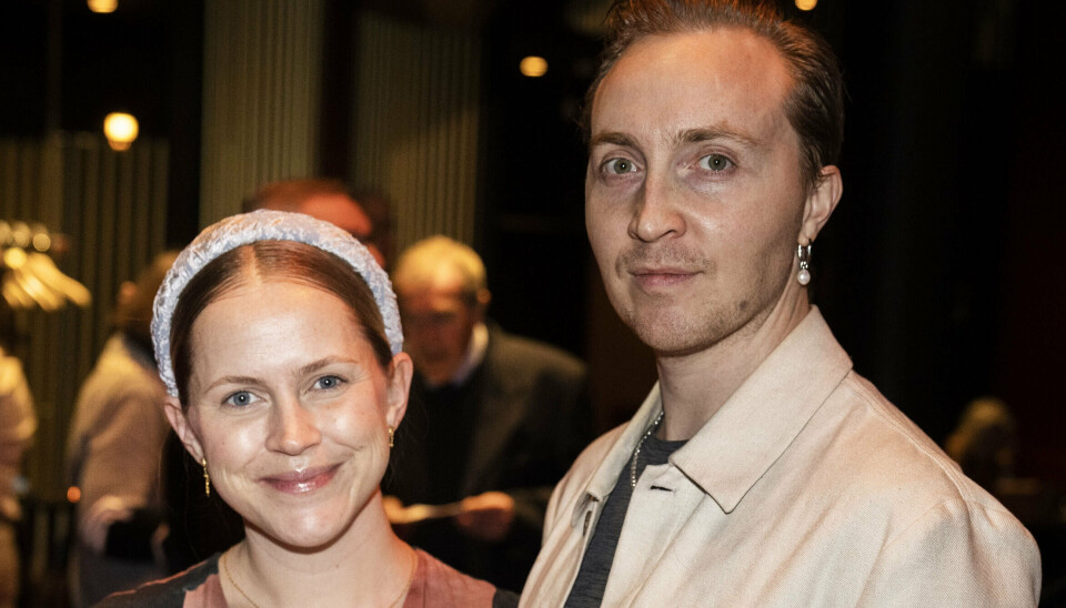 Line Kirsten Nikolajsen og Nicklas Søderberg Lundstrøm har dannet par siden sommeren 2018. (Arkivfoto).