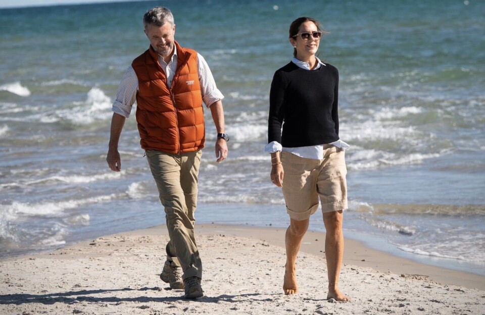 Frederik og Mary på toppen af Danmark.