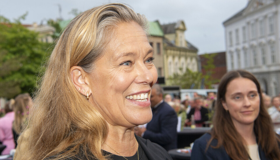 Renée Toft Simonsen glædede sig over en vellykket sølvbryllupsfest.