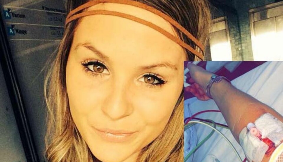 Paradise-pige forgiftet på kendis-klub Isabella Renee Jørgensen mener hun blev forgiftet på en kendis-klub i København. Foto: Facebook.